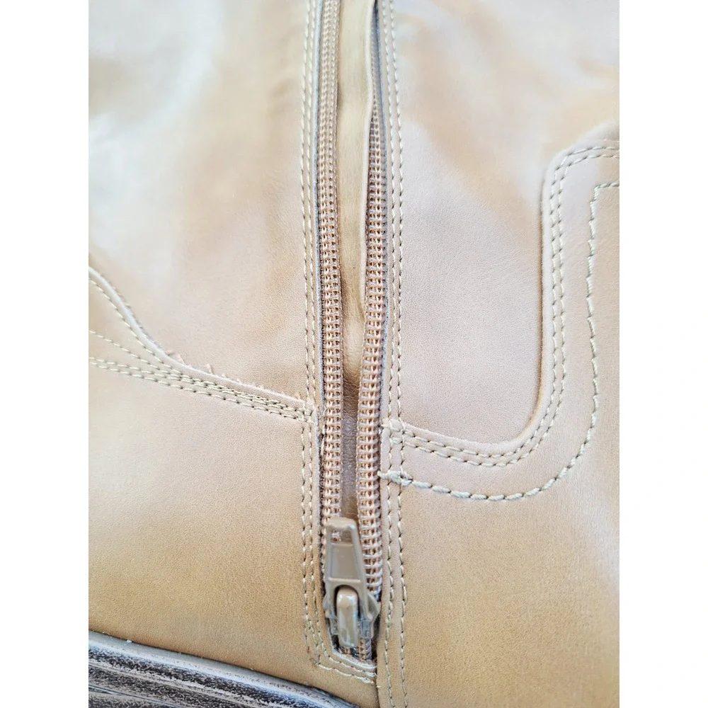 Indigo Rd. Womens Iroshan Cognac Tan Tall Knee High Boots Sz 11M Block Heel NWB